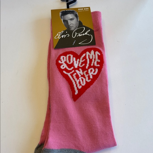 Elvis Presley Accessories - 💕5/25💕Elvis Presley Love me Tender Socks One size